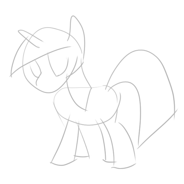 how to draw twilight sparkle with wings