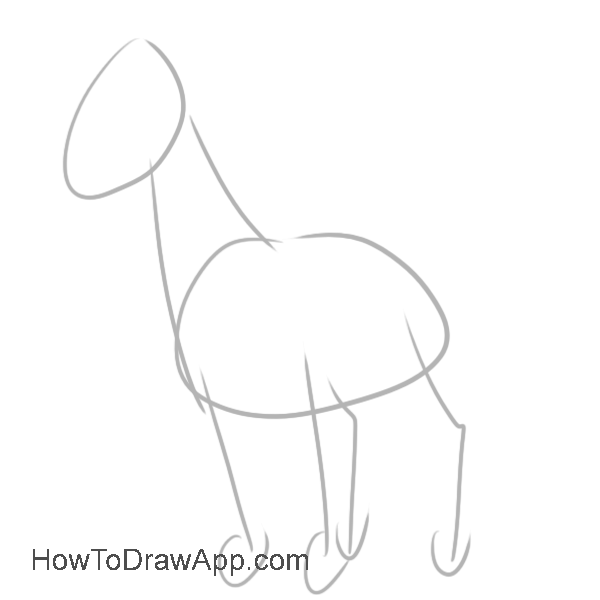 How to draw a Doberman 01