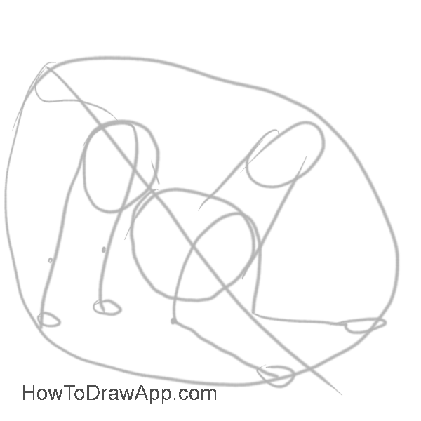 How to draw a dog 01
