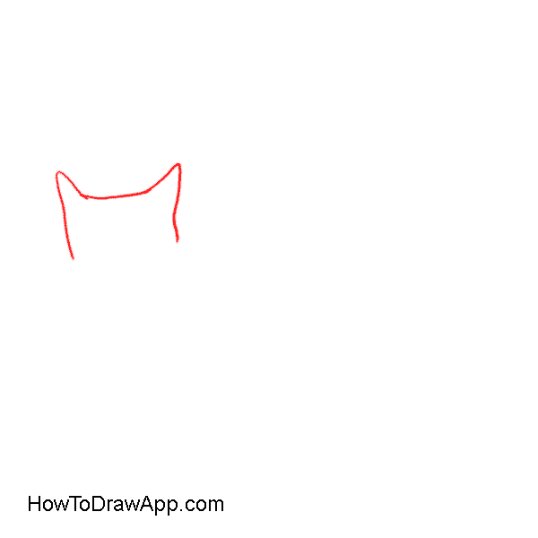 Как рисовать лежащую кошку