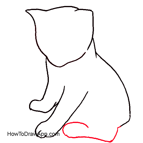 Как нарисовать кошку поэтапно пошаговая инструкция