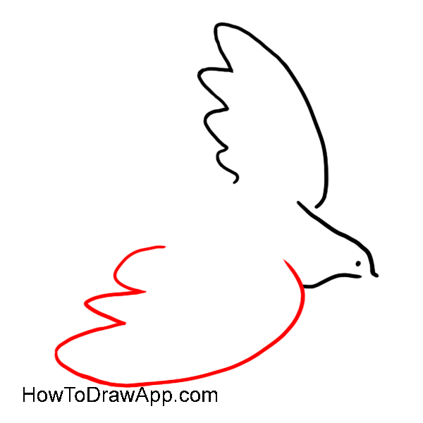 Как нарисовать голубя на 9 мая легко и просто