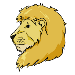 How to draw a lion face step by step for kids