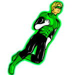 how to draw Green lantern step by step easy