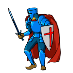 How to draw a crusader knight and armor